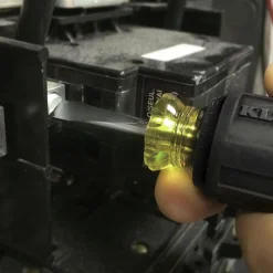 Klein Tools Stubby Slotted and Phillips Screwdriver Set with 5/16 in. Cabinet-Tips and #2 Phillips-Tip