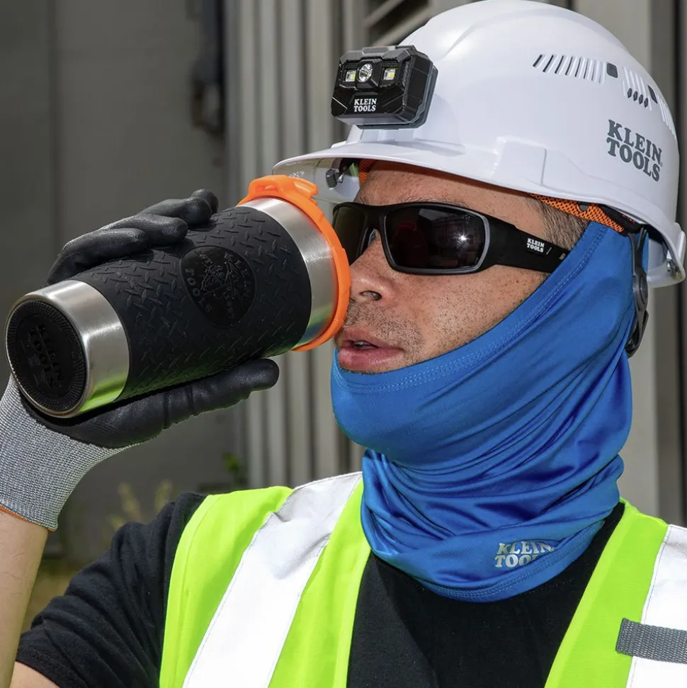 Klein Tools Tradesman 20 oz. Stainless Steel Tumbler with Flip-top Lid