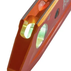 Klein Tools Water/Impact Resistant Lighted Torpedo Level with Magnet, 3 Vials and V-Groove