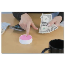 LEE 1.75 oz. Sortkwik Fingertip Moisteners - Pink