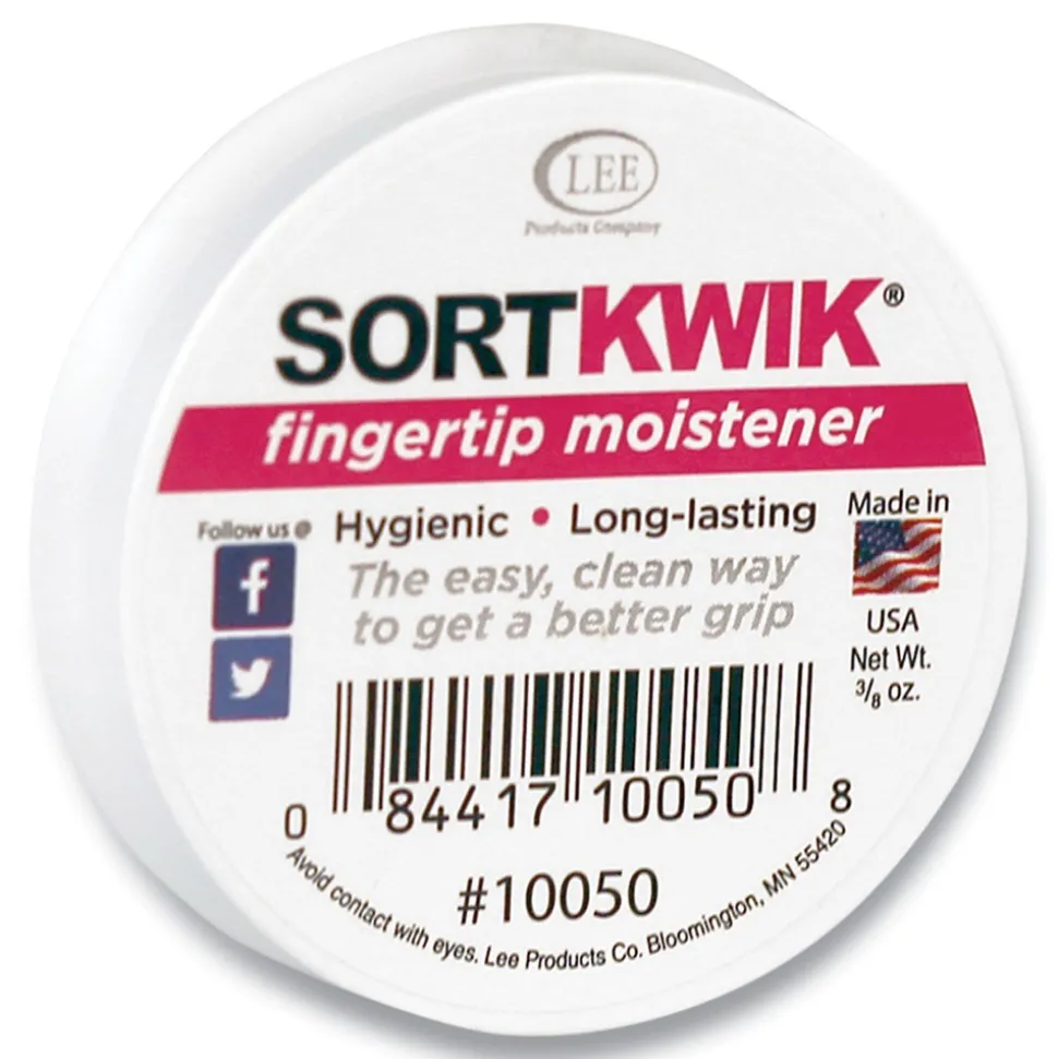 LEE 0.38 oz. Sortkwik Fingertip Moisteners - Pink