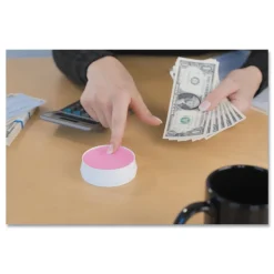 LEE 0.38 oz. Sortkwik Fingertip Moisteners - Pink