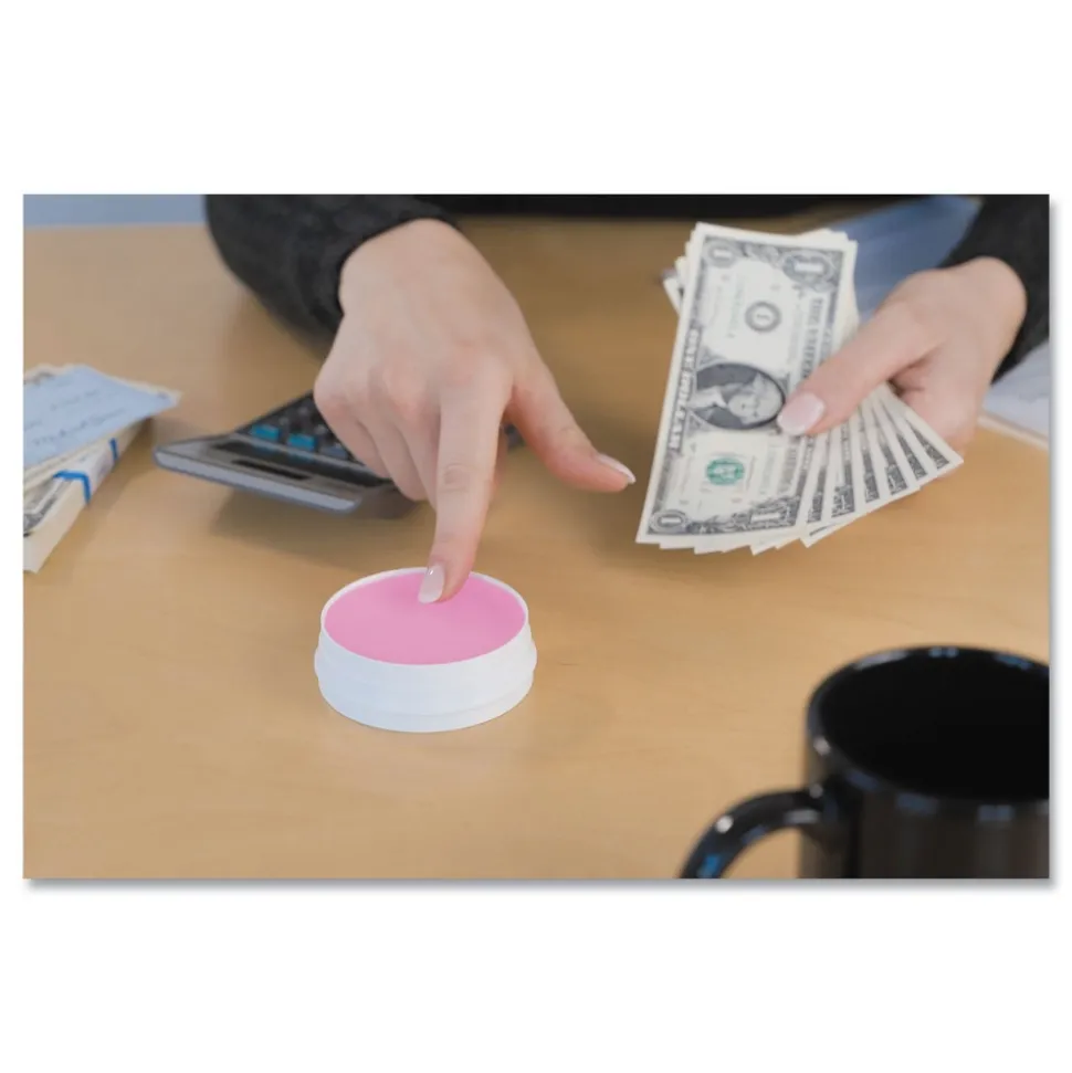 LEE 0.38 oz. Sortkwik Fingertip Moisteners - Pink