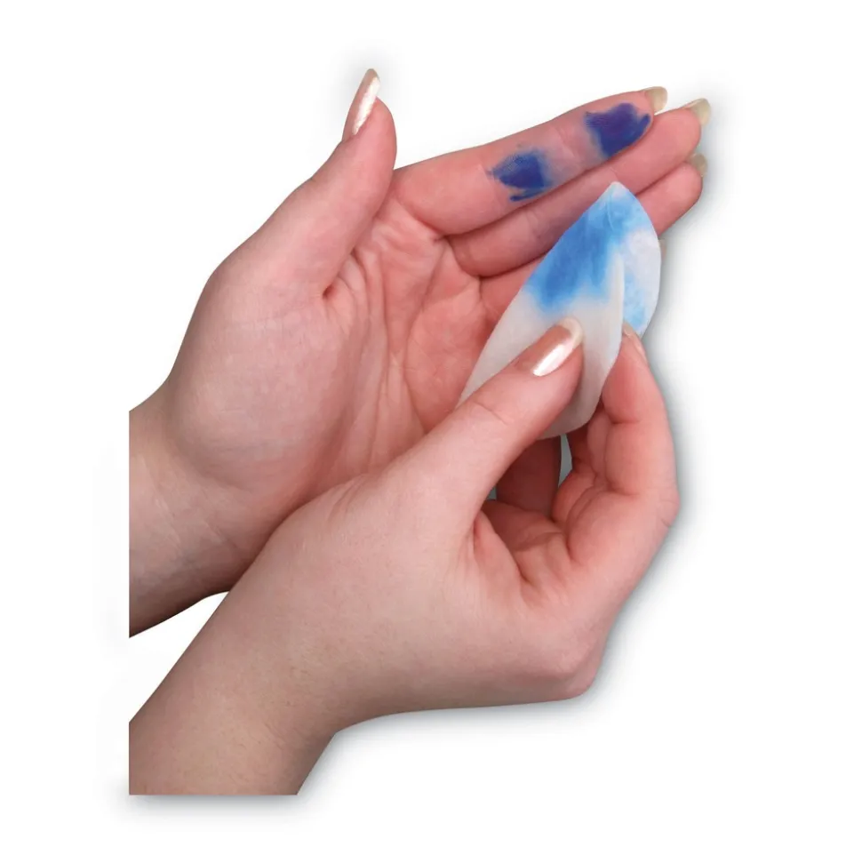 LEE 1-Ply 3 in. dia. Clean-Ups Cloth Hand Cleaning Pads - Mild Floral Scent