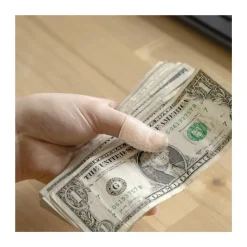 LEE Size 11.5 Micro-Gel Fingertips - Medium Clear (12/Pack)