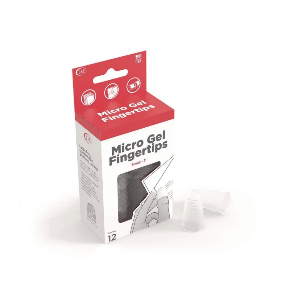 LEE Size 11 Micro-Gel Fingertips - Small Clear (12/Pack)