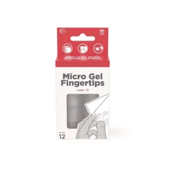 LEE Size 12 Micro-Gel Fingertips - Large Clear (12/Pack)