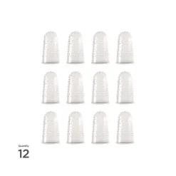 LEE Size 12 Micro-Gel Fingertips - Large Clear (12/Pack)