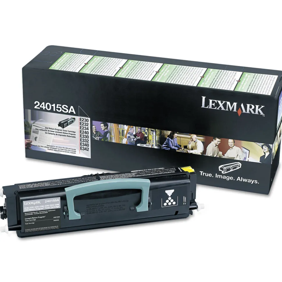 Lexmark 2500 Page-Yield Remanufactured Toner Replacement for - Black