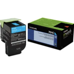 Lexmark 1,000 Page-Yield Return Program Toner - Cyan