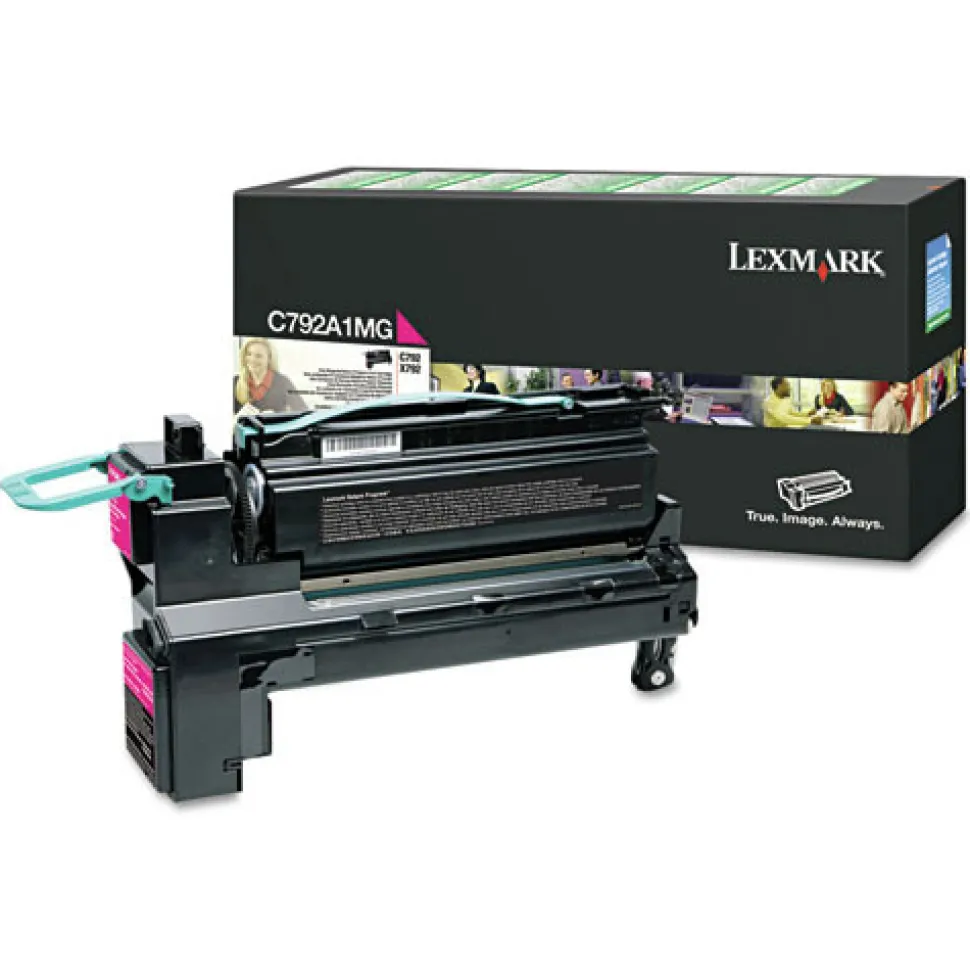 Lexmark 6,000 Page-Yield Return Program Toner - Magenta