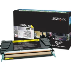 Lexmark 7,000 Page-Yield Return Program Toner - Yellow