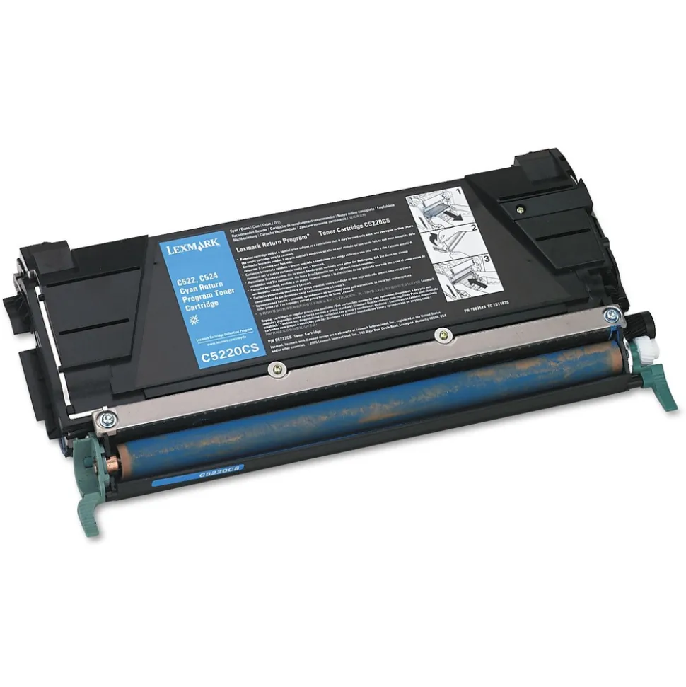 Lexmark 3000 Page-Yield Return Program Toner - Cyan