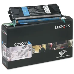 Lexmark 3000 Page-Yield Return Program Toner - Cyan