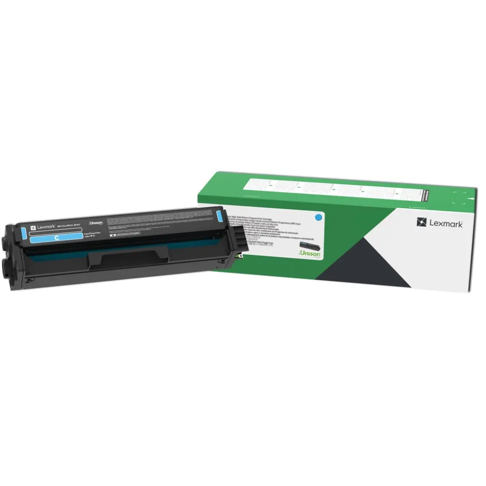 Lexmark 1,500 Page-Yield Return Program Toner - Cyan