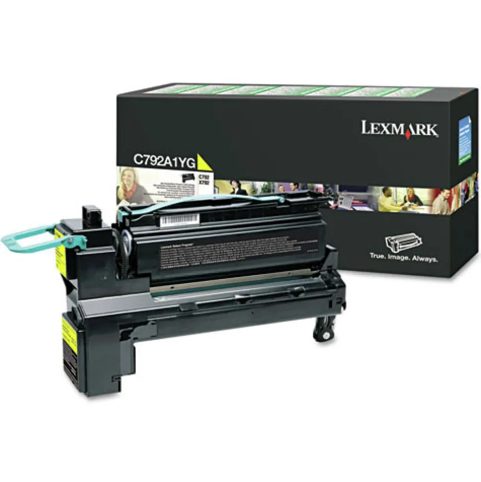 Lexmark 6,000 Page-Yield Return Program Toner - Yellow