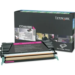 Lexmark 10,000 Page-Yield Return Program High-Yield Toner - Magenta