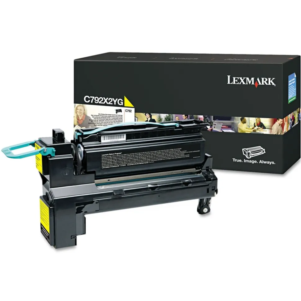 Lexmark 20000 Page-Yield Toner Cartridge - Yellow