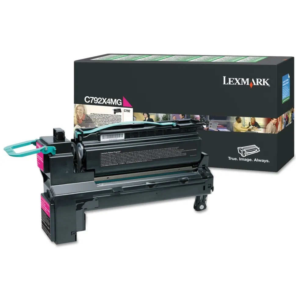 Lexmark Return Program 17000 Extra High-Yield Toner Cartridge - Magenta