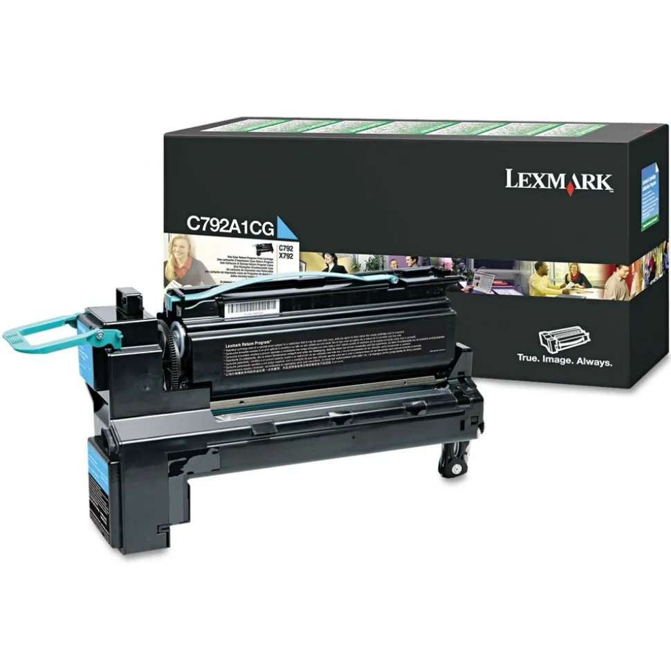 Lexmark Return Program 6000 Page-Yield Toner - Cyan