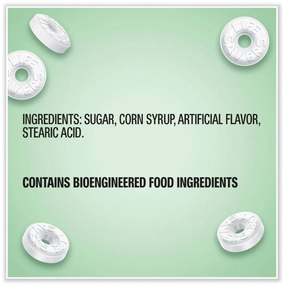 LifeSavers MMM29060 50 oz. Wint-O-Green Hard Candy Mints