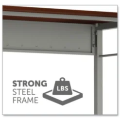 Linea Italia Trento Line 59.13 in. x 23.63 in. x 29.5 in. Rectangular Desk - Shaker Cherry