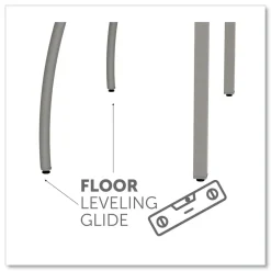 Linea Italia Trento Line 59.13 in. x 23.63 in. x 29.5 in. Rectangular Desk - Shaker Cherry