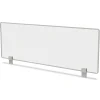 Linea Italia Trento Line 47.13 in. x 1.75 in. x 15.5 in. Polycarbonate Dividing Panel - Translucent