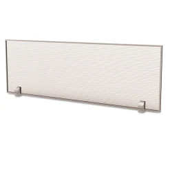 Linea Italia Trento Line 47.13 in. x 1.75 in. x 15.5 in. Polycarbonate Dividing Panel - Translucent
