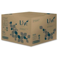 Livi VPG Select 4.06 in. x 3.75 in. 2-Ply Septic-Safe Bath Tissue - White (80/Carton)