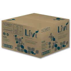 Livi VPG Select 9.45 in. x 10.55 in. 1-Ply Multifold Towel - White (1-Carton)