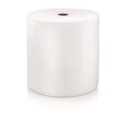 LoCor 7 in. x 1000 ft. 1-Ply Hard Wound Roll Towel - White (1-Carton)
