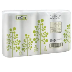 LoCor High-Capacity Bath Tissue - White (1-Carton)