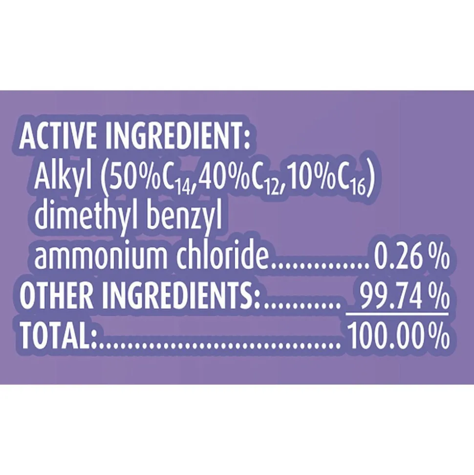 LYSOL Brand 19200-89347 7 in. x 7.25 in. 1-Ply Disinfecting Wipes - Early Morning Breeze, White (6 Canisters/Carton)