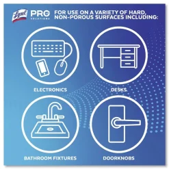 LYSOL Brand 19200-89347 7 in. x 7.25 in. 1-Ply Disinfecting Wipes - Early Morning Breeze, White (6 Canisters/Carton)