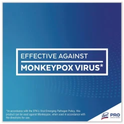 LYSOL Brand 19200-99856 6 in. x 8 in. 1-Ply Professional Disinfecting Wipe Bucket - Lemon and Lime Blossom White (2/Carton)