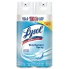 LYSOL Brand 19200-99608 19 oz. Aerosol Spray Disinfectant Spray - Crisp Linen (4/Carton)
