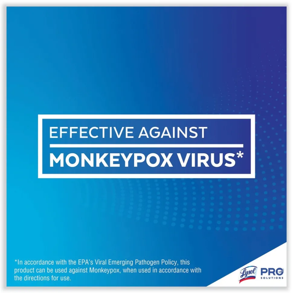 LYSOL Brand 19200-99608 19 oz. Aerosol Spray Disinfectant Spray - Crisp Linen (4/Carton)