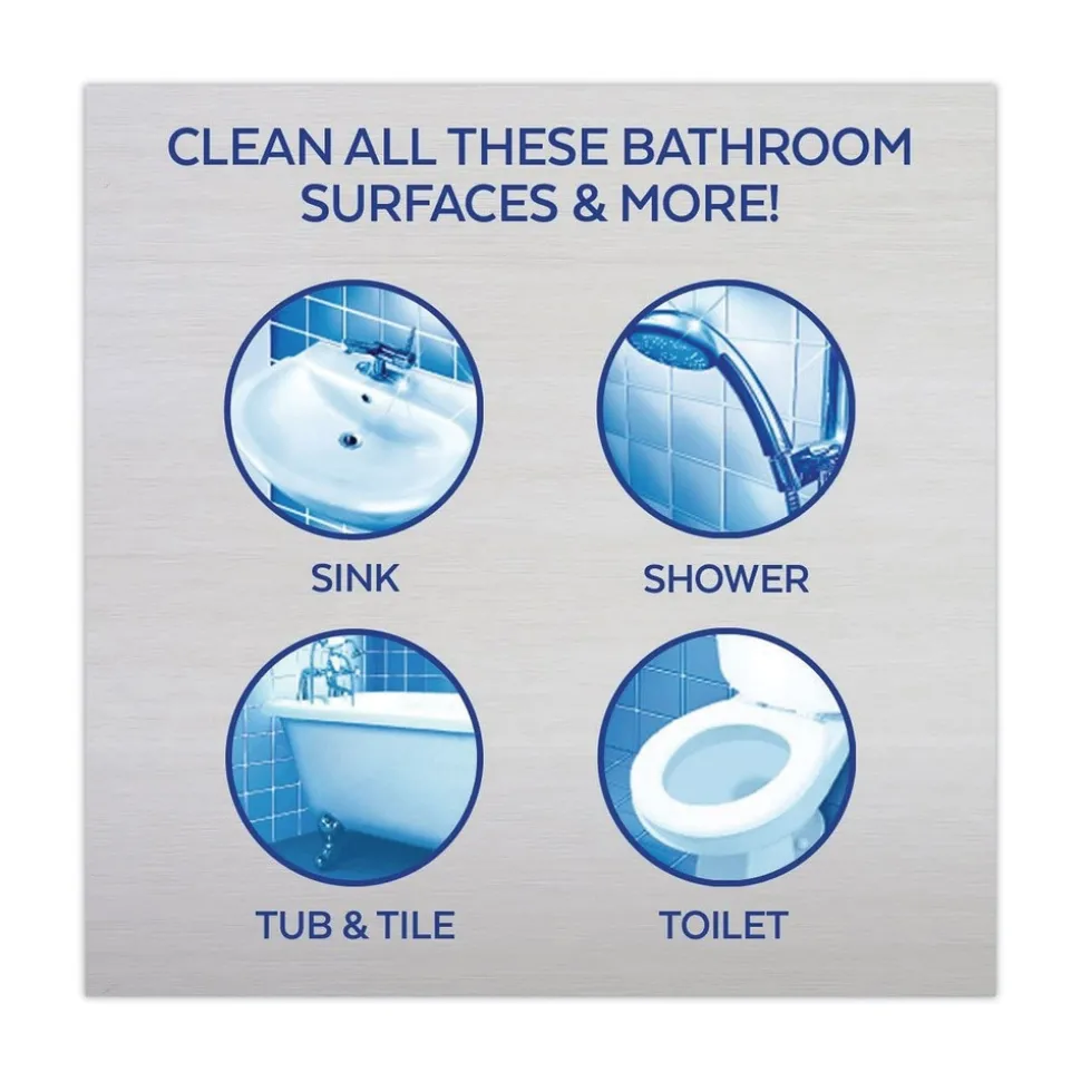 LYSOL Brand 19200-02699 32 oz. Spray Bottle Liquid Disinfectant Power Bathroom Foamer - Atlantic Fresh Scent (12/Carton)