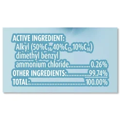 LYSOL Brand 7 in. x 7.25 in. 1-Ply Disinfecting Wipes - Crisp Linen/White