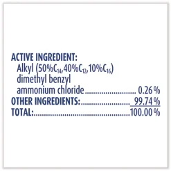 LYSOL Brand 6 in. x 8 in. 1-Ply Professional Disinfecting Wipe Bucket Refill - Lemon and Lime Blossom White (2/Carton)