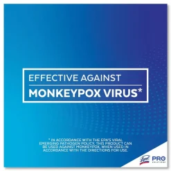 LYSOL Brand 7 in. x 7.25 in. 1-Ply Disinfecting Wipes - Mango and Hibiscus/White