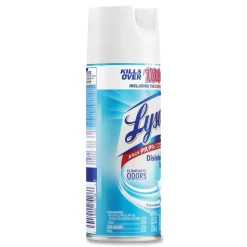 LYSOL Brand 12.5 oz. Aerosol Disinfectant Spray - Crisp Linen Scent