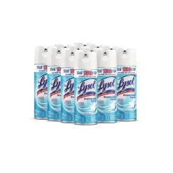 LYSOL Brand 12.5 oz. Aerosol Disinfectant Spray - Crisp Linen Scent (12/Carton)