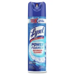 LYSOL Brand 24 oz. Aerosol Spray Power Foam Bathroom Cleaner (12/Carton)