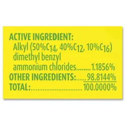 LYSOL Brand 144 oz. Bottle Clean and Fresh Multi-Surface Cleaner - Sparkling Lemon and Sunflower Essence (4/Carton)