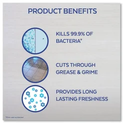 LYSOL Brand 144 oz. Bottle Clean and Fresh Multi-Surface Cleaner - Sparkling Lemon and Sunflower Essence (4/Carton)