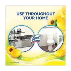 LYSOL Brand 10.75 oz. Bottle Clean and Fresh Multi-Surface Disinfectant Cleaner - Sparkling Lemon and Sunflower Essence (20/Carton)