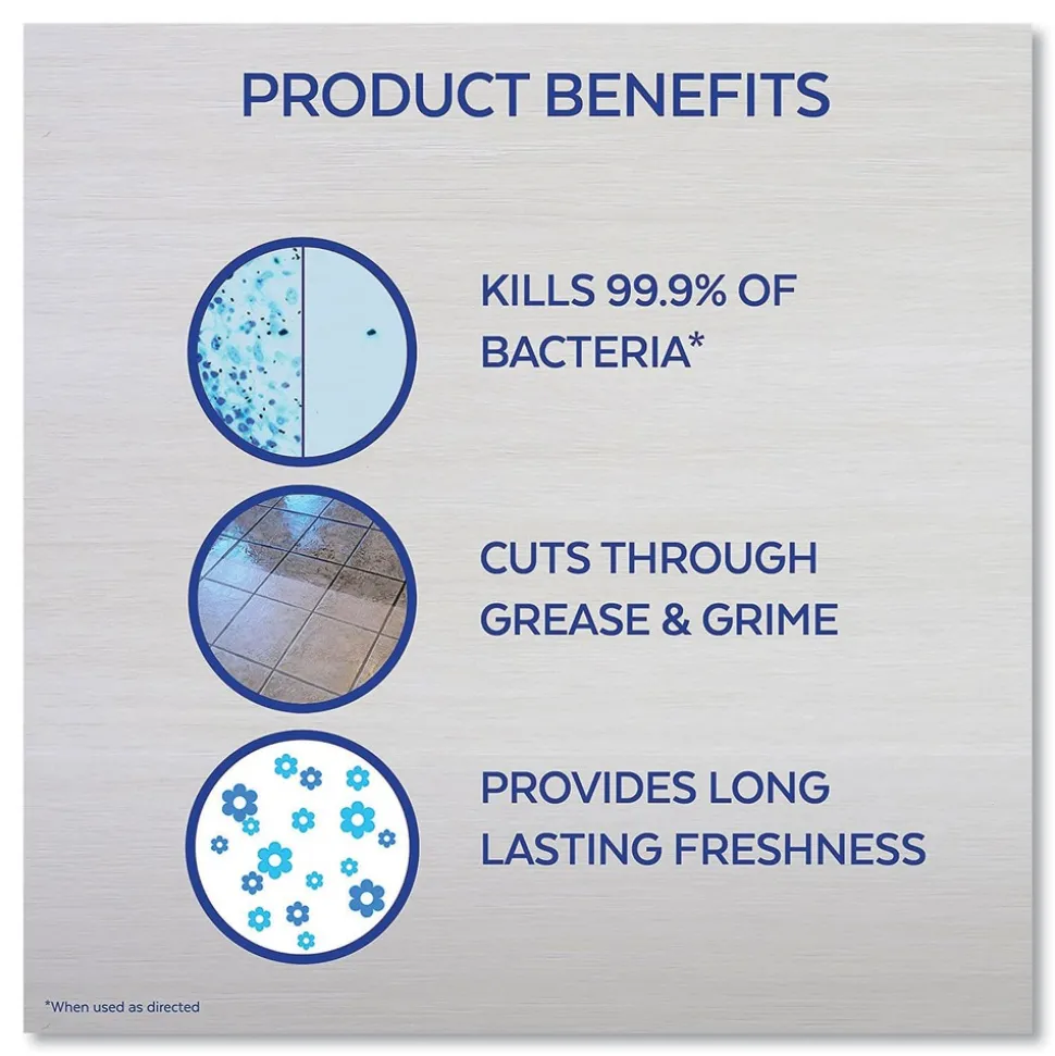 LYSOL Brand 10.75 oz. Bottle Clean and Fresh Multi-Surface Disinfectant Cleaner - Sparkling Lemon and Sunflower Essence (20/Carton)