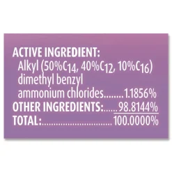 LYSOL Brand 144 oz. Bottle Clean and Fresh Multi-Surface Disinfectant Cleaner - Lavender and Orchid Essence (4/Carton)
